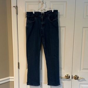 Weatherproof Men's Dark Indigo Relaxed Jeans